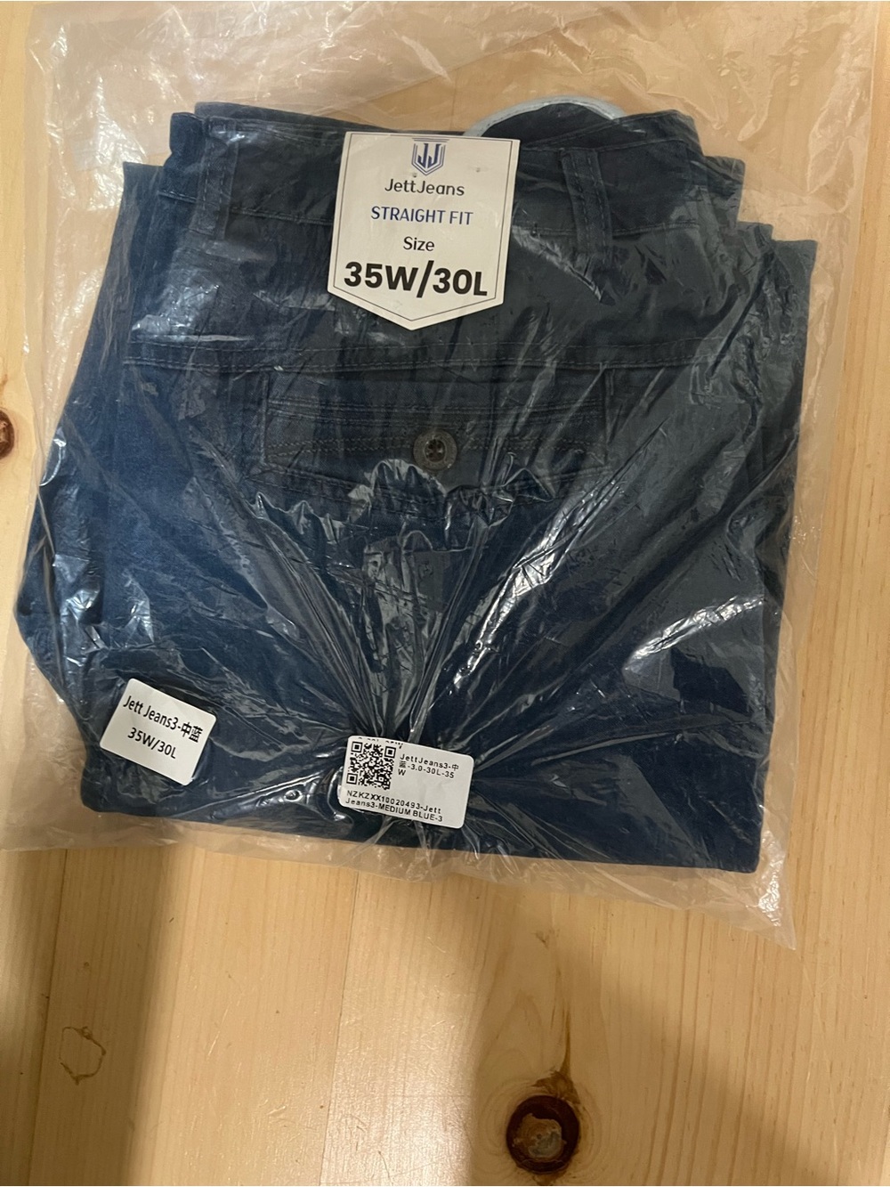 Straight Fit Chinos - Navy Blue